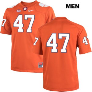 #47 Alex Spence Clemson University Mens No Name NCAA Jersey Orange