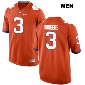 #3 Amari Rodgers CFP Champs Mens NCAA Jerseys Orange