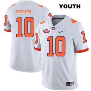 #10 Baylon Spector CFP Champs Youth High School Jersey White
