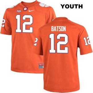 #12 Ben Batson CFP Champs Youth Football Jersey Orange