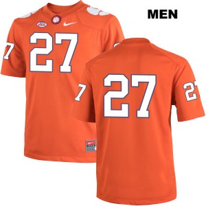 #27 C.J. Fuller Clemson University Mens No Name Stitched Jerseys Orange