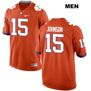 #15 Hunter Johnson Clemson Mens Stitched Jerseys Orange