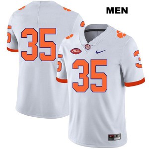 #35 Justin Foster CFP Champs Mens No Name Player Jerseys White