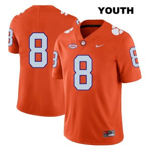 #8 Justyn Ross Clemson Youth No Name NCAA Jerseys Orange
