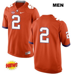 #2 Kelly Bryant CFP Champs Mens No Name Embroidery Jerseys Orange