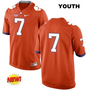 #7 Mike Williams Clemson National Championship Youth No Name Player Jersey Orange