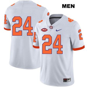 #24 Nolan Turner CFP Champs Mens No Name Stitched Jersey White
