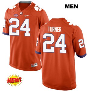 #24 Nolan Turner CFP Champs Mens Official Jerseys Orange