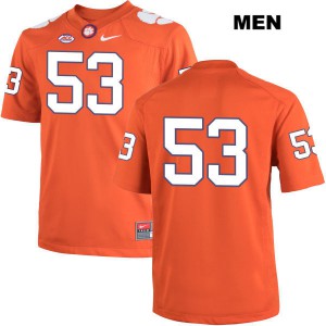 #53 Regan Upshaw Clemson University Mens No Name Player Jerseys Orange