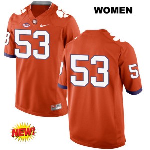 #53 Regan Upshaw CFP Champs Womens No Name College Jerseys Orange
