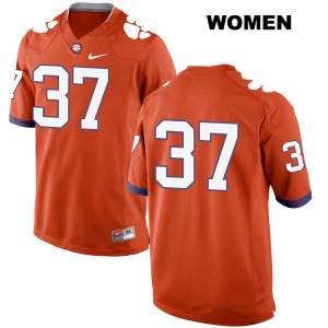 #37 Ryan Mac Lain Clemson Womens No Name High School Jerseys Orange