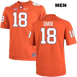 #18 T.J. Chase CFP Champs Mens Official Jerseys Orange