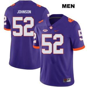 #52 Tayquon Johnson CFP Champs Mens University Jersey Purple