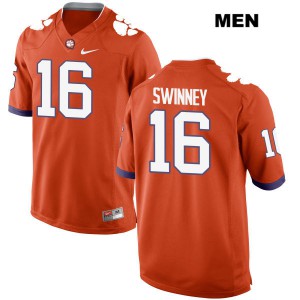 #16 Will Swinney CFP Champs Mens Football Jerseys Orange
