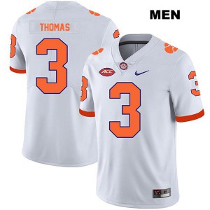 #3 Xavier Thomas CFP Champs Mens College Jersey White
